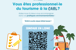 Affiche sondage hébergeurs touristiques - PCAET CARL
